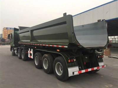 Semi-reboque basculante final para venda